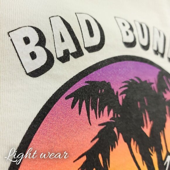 Bad Bunny Sweatshirt Un Verano Sin Ti Thick Fleece Official Merchandise Large - Picture 14 of 14